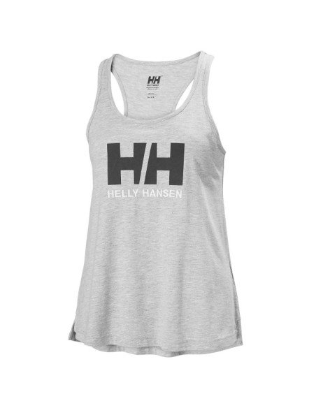 Helly Hansen Camiseta de Tirantes HH® LOGO PARA MUJER de color gris