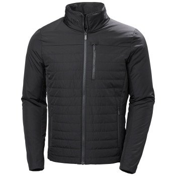 Helly Hansen CHAQUETA AISLANTE CREW 2.0 PARA HOMBRE de color negro