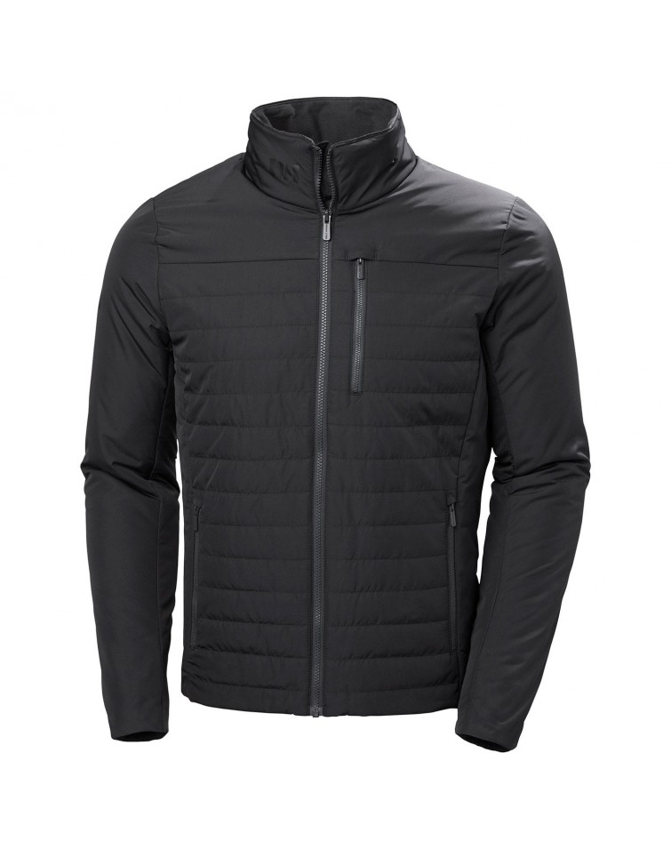 Helly Hansen CHAQUETA AISLANTE CREW 2.0 PARA HOMBRE de color negro