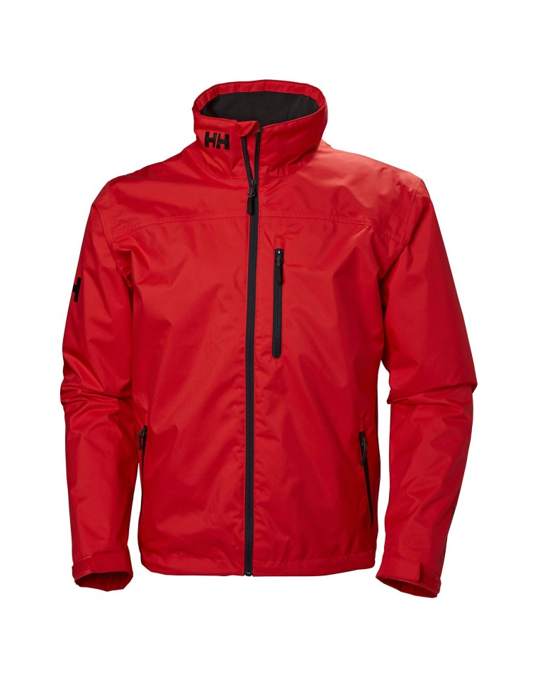 Helly Hansen Chaqueta de navegación Crew Midlayer 2.0 para hombre de color rojo