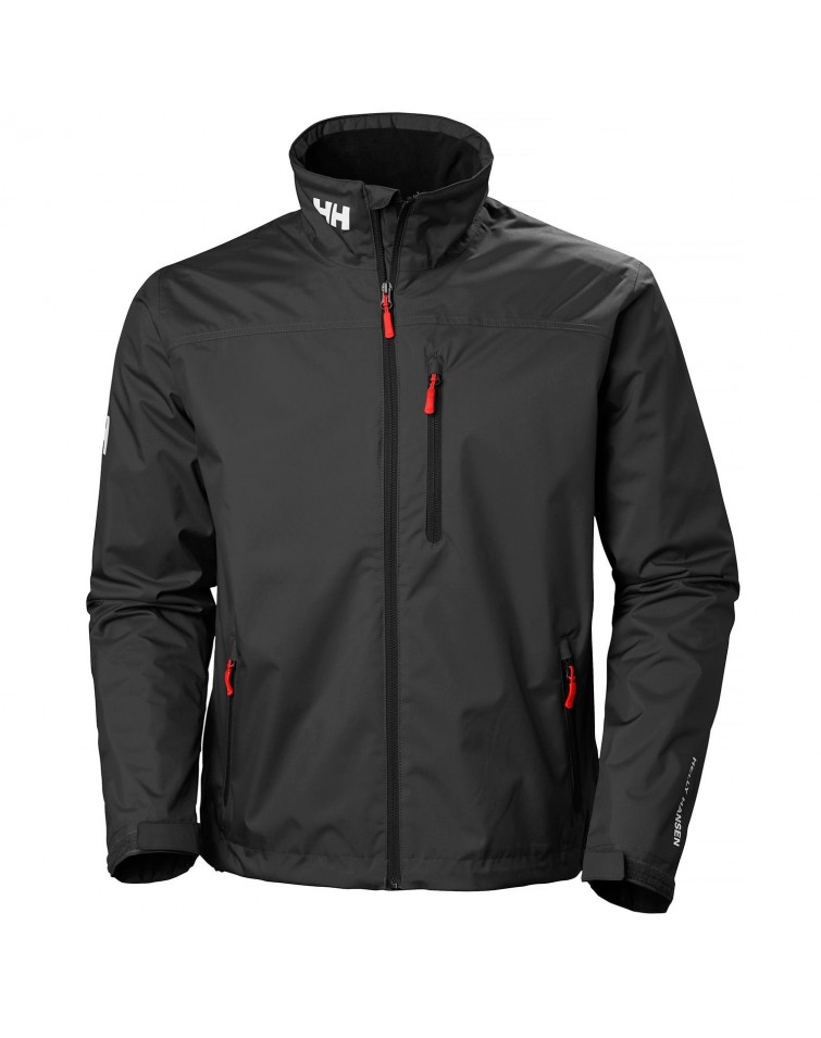 Helly Hansen Crew Midlayer Chaqueta deportiva impermeable Hombre de color negro