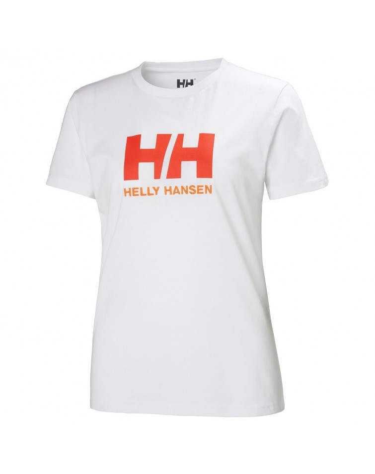 Helly Hansen CAMISETA HH® LOGO PARA MUJER de color blanco