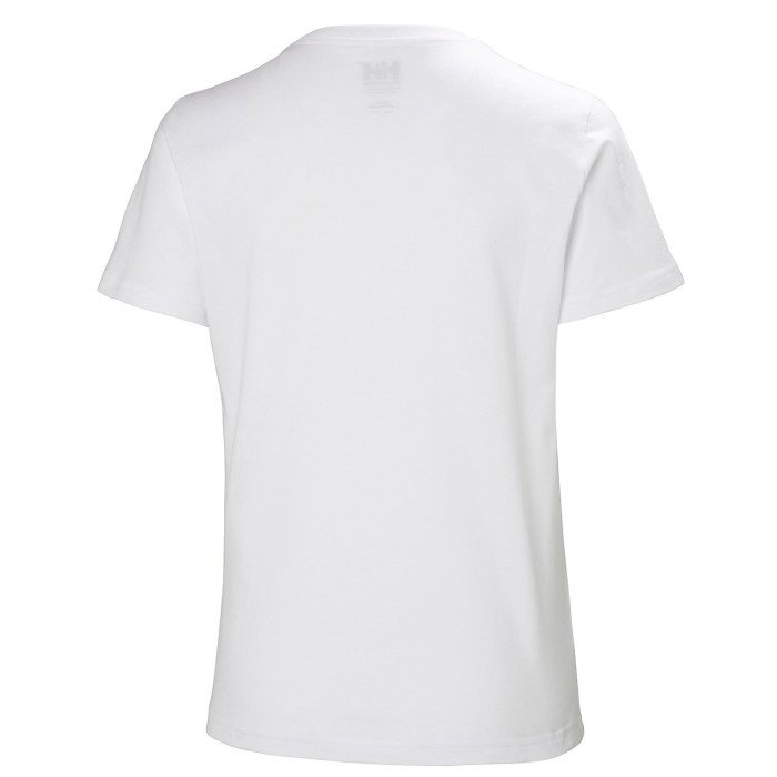 Helly Hansen CAMISETA HH® LOGO PARA MUJER de color blanco