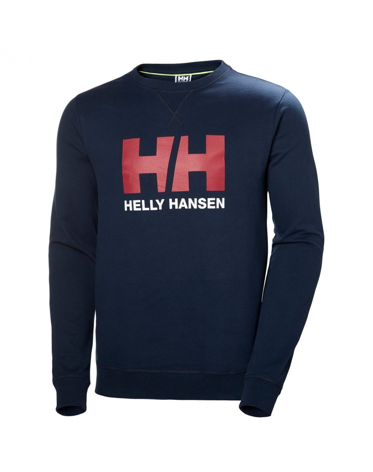 SUDADERA HH® LOGO CREW SWEAT  PARA HOMBRE de color azul marino