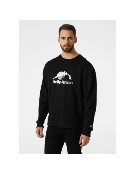 Helly Hanse Jersey YU Crew 2.0 para Hombre de color negro