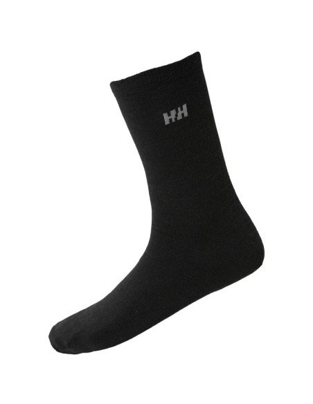 Helly Hansen Pack 2 calcetines de color negro
