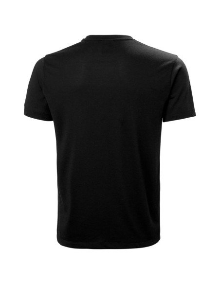 Helly Hansen Camiseta de entrenamiento Move Quick-Dry SS para homre de color negro