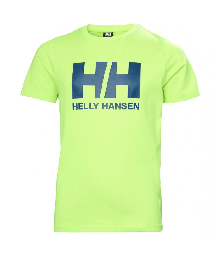 Helly Hansen CAMISETA HH® LOGO PARA NIÑO de color verde