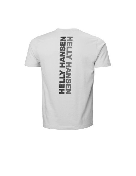 Helly Hansen CAMISETA CORE GRAPHIC PARA HOMBRE de color blanco