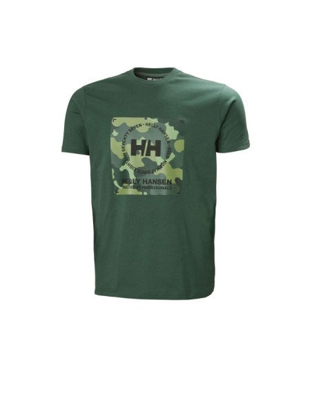 Helly Hansen CAMISETA MOVE DE ALGODÓN PARA HOMBRE de color verde