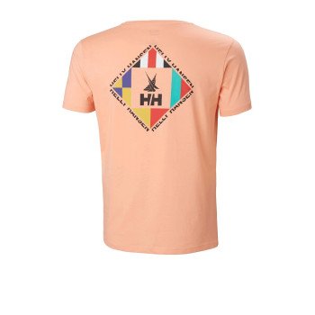 Helly Hansen CAMISETA SHORELINE 2.0 PARA HOMBRE de color cuarzo rosa 2