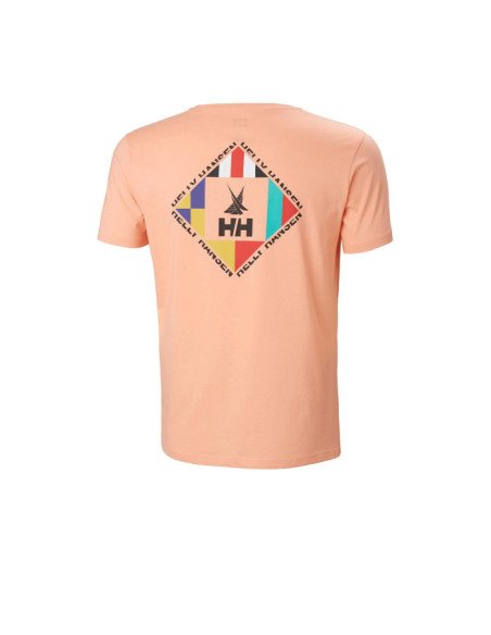 Helly Hansen CAMISETA SHORELINE 2.0 PARA HOMBRE de color cuarzo rosa