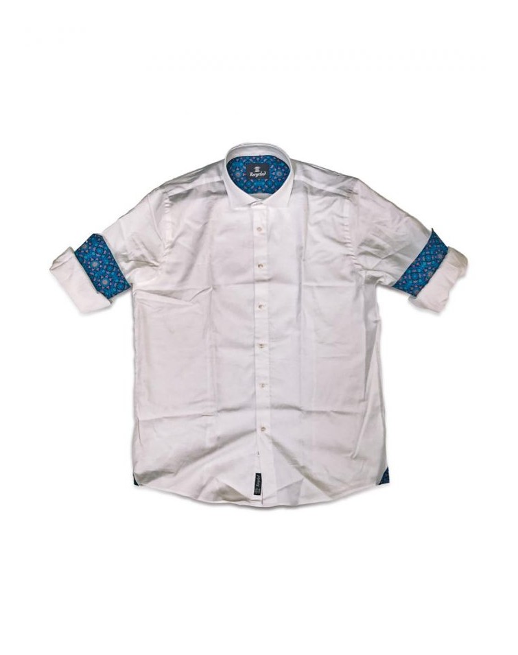 CAMISA RECYCLED AZUL CLARO