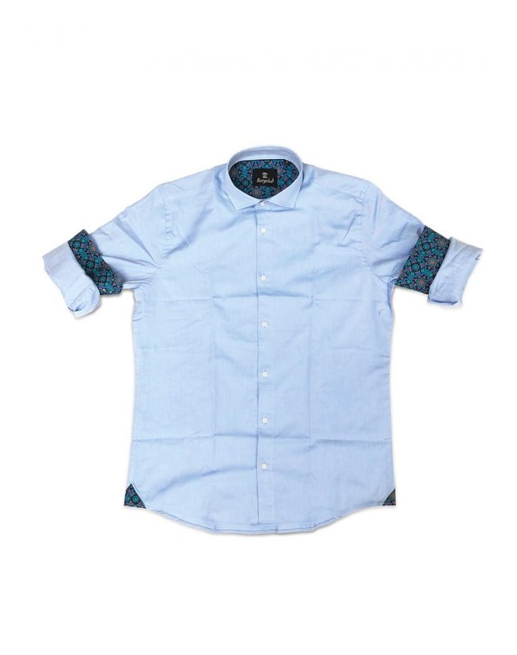 CAMISA RECYCLED AZUL CIELO