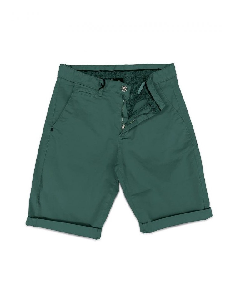 BERMUDAS RECYCLED VERDE PETRÓLEO