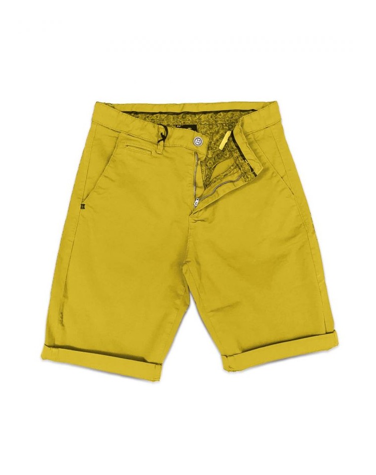 BERMUDAS RECYCLED AMARILLO CANARIO