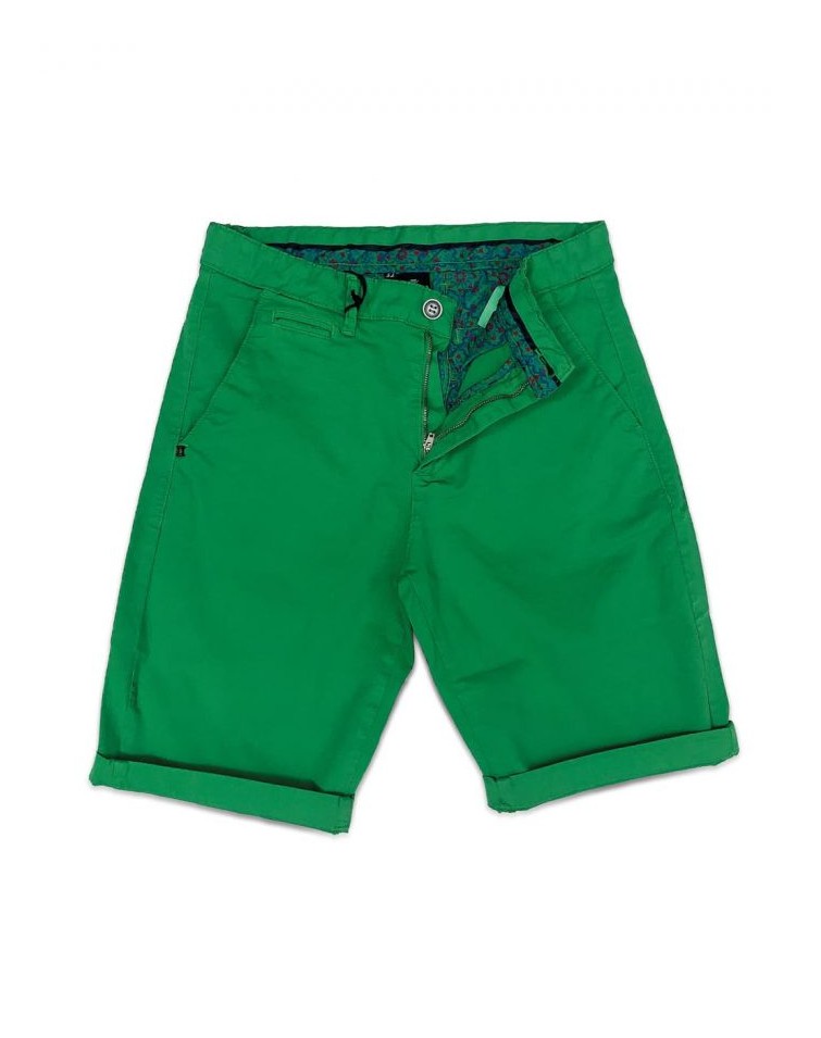 BERMUDAS RECYCLED VERDE CLÁSICO