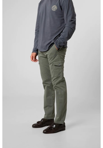 Pantalones hombre Bumpers CARGO-VERDE CAQUI