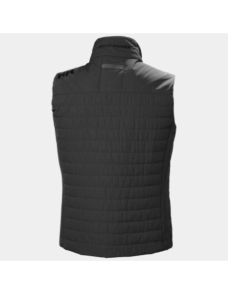 Chaleco Helly Hansen Negro aislante Crew 2.0 unisex