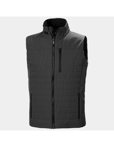 Chaleco Helly Hansen Negro aislante Crew 2.0 unisex