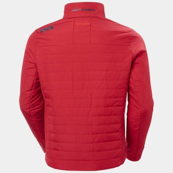CHAQUETA HELLY HANSEN ROJA AISLANTE CREW 2.0 PARA HOMBRE 2