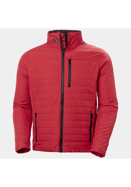 CHAQUETA HELLY HANSEN ROJA AISLANTE CREW 2.0 PARA HOMBRE