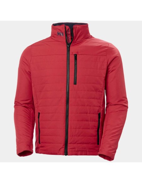 CHAQUETA HELLY HANSEN ROJA AISLANTE CREW 2.0 PARA HOMBRE
