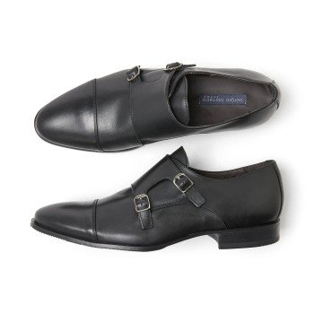 ZAPATOS HEBILLAS SERGIO SERRANO MURANO NEGRO 2