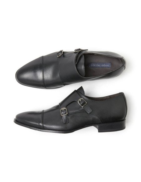 ZAPATOS HEBILLAS SERGIO SERRANO MURANO NEGRO