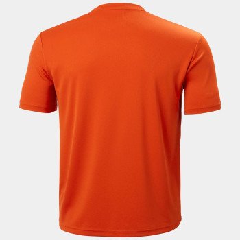 Helly Hansen Camiseta  GRAPHIC de hombre técnica color naranja 2