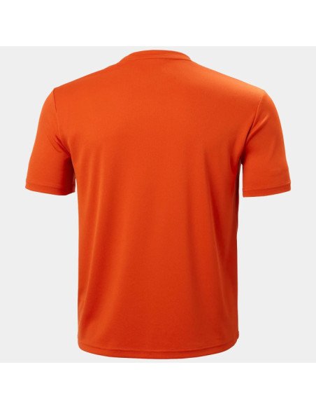 Helly Hansen Camiseta  GRAPHIC de hombre técnica color naranja