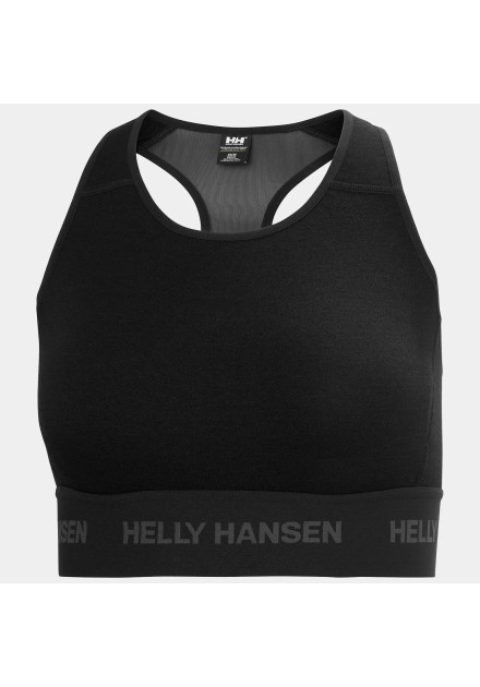 Helly Hansen Top Durawool de mujer color negro