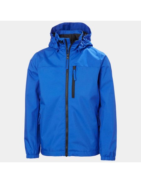 Helly Hansen Chaqueta Crew con capucha y cuello redondo de niño color azul