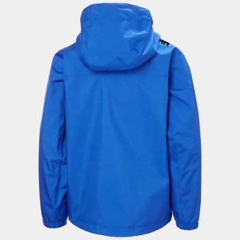 Helly Hansen Chaqueta Crew con capucha y cuello redondo de niño color azul 2