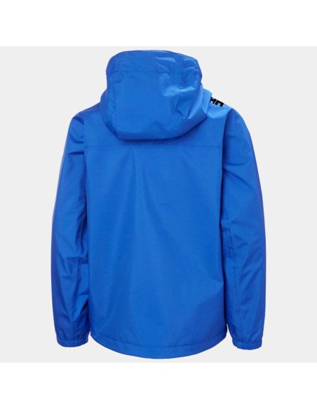 Helly Hansen Chaqueta Crew con capucha y cuello redondo de niño color azul