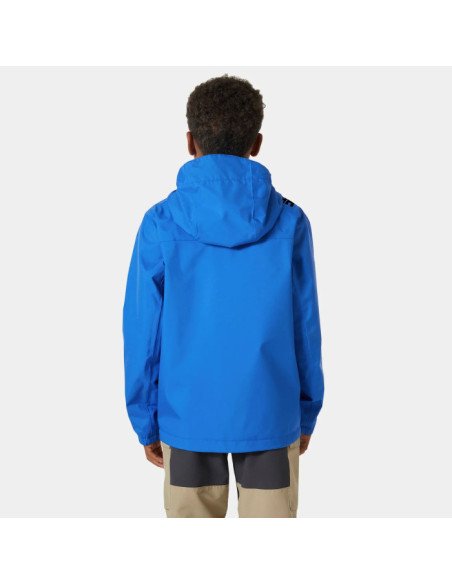 Helly Hansen Chaqueta Crew con capucha y cuello redondo de niño color azul