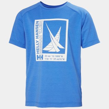 Helly Hansen Camiseta Port de niño color azul
