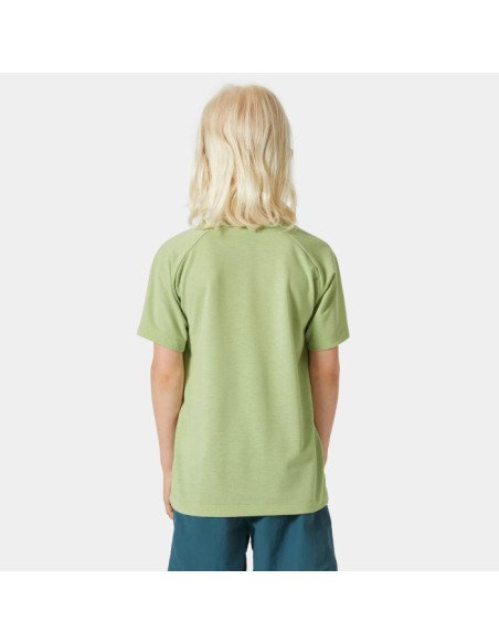Helly Hansen Camiseta Port de niño color verde pistacho