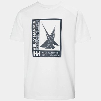 Helly Hansen Camiseta Port de niño color blanco
