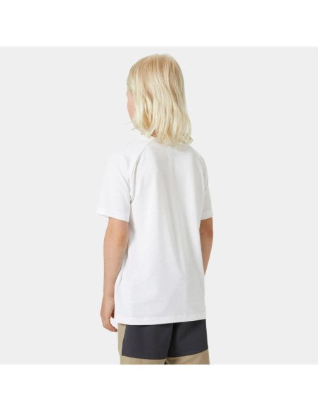 Helly Hansen Camiseta Port de niño color blanco
