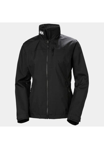 Helly Hansen Chaqueta de navegación Crew 2.0 de mujer color negro