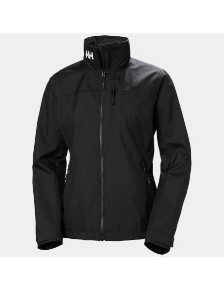 Helly Hansen Chaqueta de navegación Crew 2.0 de mujer color negro