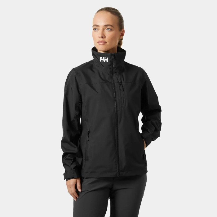 Helly Hansen Chaqueta de navegación Crew 2.0 de mujer color negro
