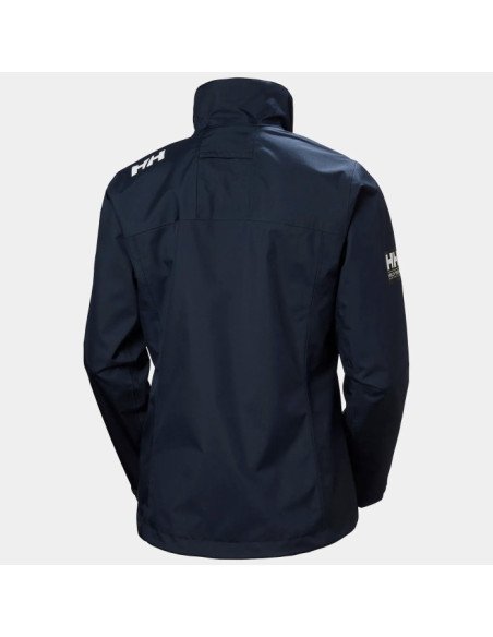 Helly Hansen Chaqueta de navegación Crew 2.0 de mujer color azul marino