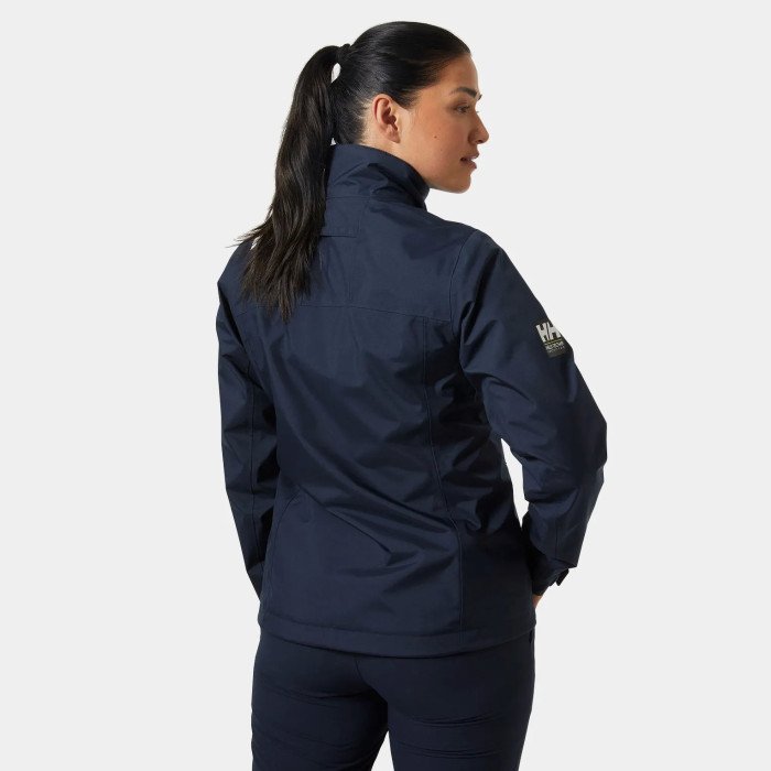 Helly Hansen Chaqueta de navegación Crew 2.0 de mujer color azul marino
