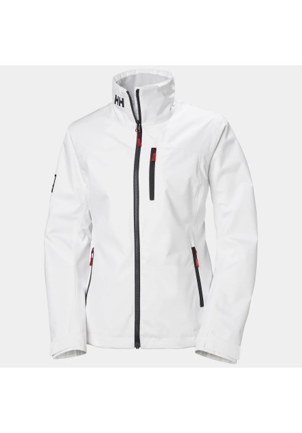 Helly Hansen Chaqueta de navegación Crew 2.0 de mujer color blanco