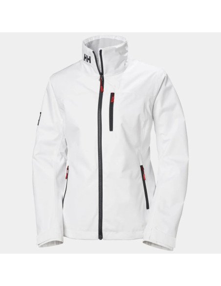 Helly Hansen Chaqueta de navegación Crew 2.0 de mujer color blanco