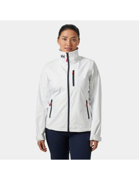 Helly Hansen Chaqueta de navegación Crew 2.0 de mujer color blanco