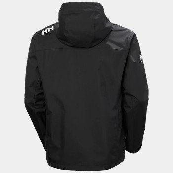 Helly Hansen Chaqueta de navegación con capucha Crew 2.0 de Hombre color negro 2