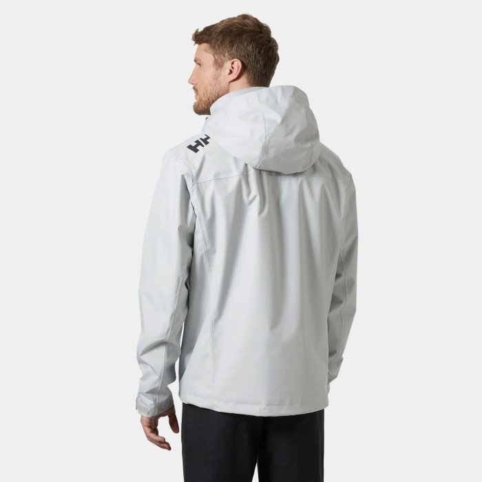 Helly Hansen Chaqueta de navegación con capucha Crew 2.0 de Hombre color gris